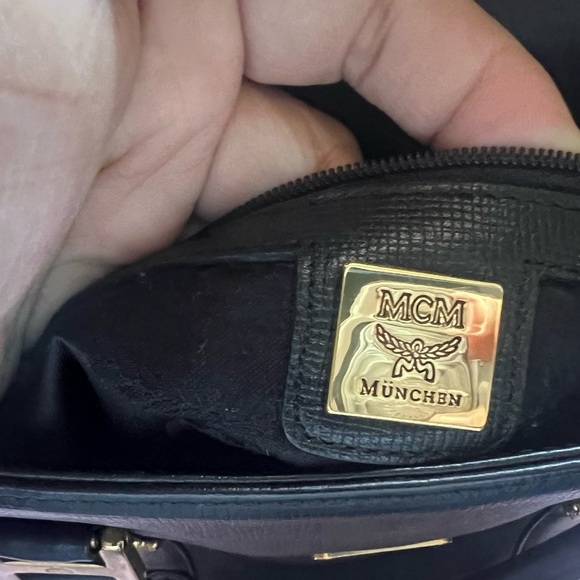 MCM Black Leather Small Handbag - Picture 9 of 16
